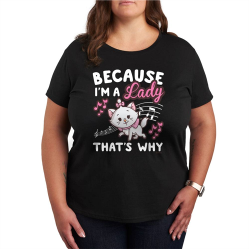 Disneys The Aristocats Marie Plus Im A Lady Graphic Tee