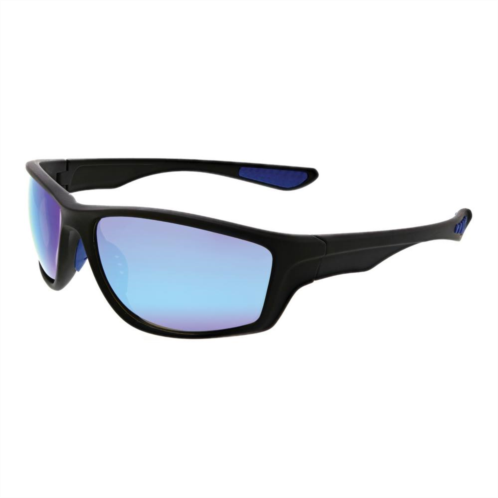 Mens Tek Gear 64mm Sport Polarized Wrap Sunglasses