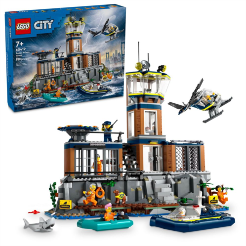 LEGO City Police Prison Island Building Toy 60419 (980 Pieces)