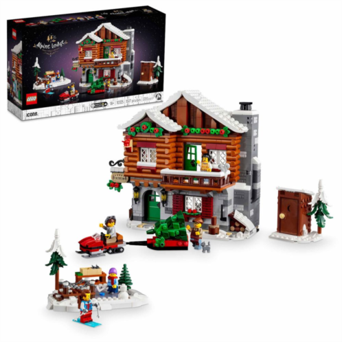 LEGO Icons Alpine Lodge Model Building Kit 10325