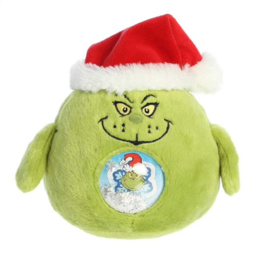 Aurora Small Green Dr. Seuss Shaker 7.5 Grinch Whimsical Stuffed Animal