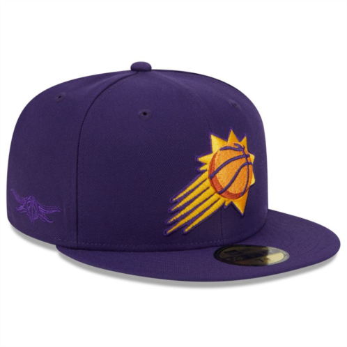 Mens New Era Purple Phoenix Suns 2023/24 City Edition Alternate 59FIFTY Fitted Hat