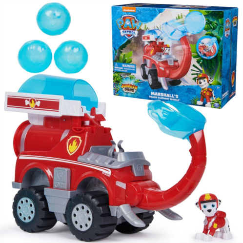 PAW Patrol Jungle Pups Marshall Elephant Firetruck with Projectile Launcher