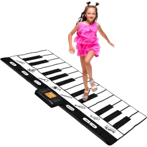 Play22 Keyboard Playmat 71 - 24 Keys Piano Play Mat has Record, Playback, Demo, Play, Adjustable Vol.