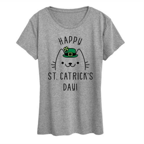 Licensed Character Womens Happy St. Catricks Day Graphic Tee