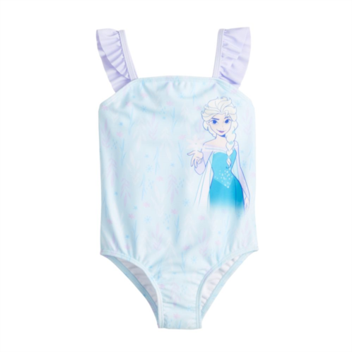 Licensed Character Disneys Frozen Elsa Toddler Girl One-Piece Swimsuit