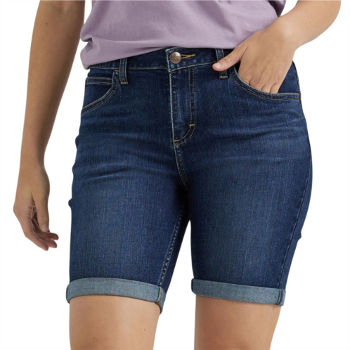 Womens Lee Legendary Rolled Bermuda Jean Shorts