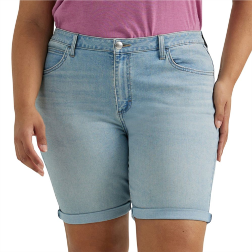 Plus Size Lee Legendary Rolled Bermuda Jean Shorts