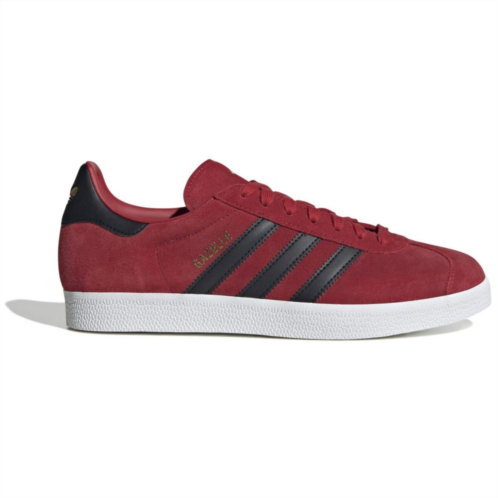 Unbranded Mens adidas Originals Red Manchester United Team Gazelle Shoes