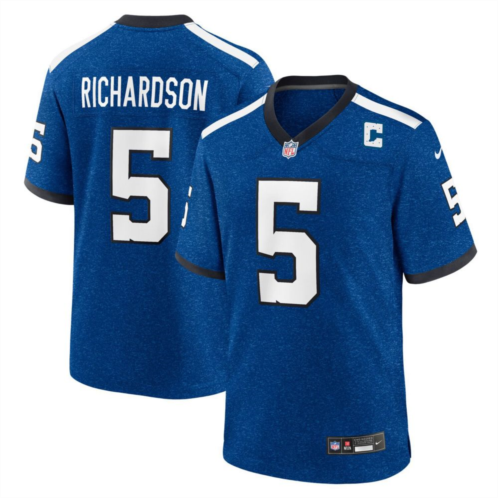 Nitro USA Mens Nike Anthony Richardson Royal Indianapolis Colts Indiana Nights Alternate Game Jersey