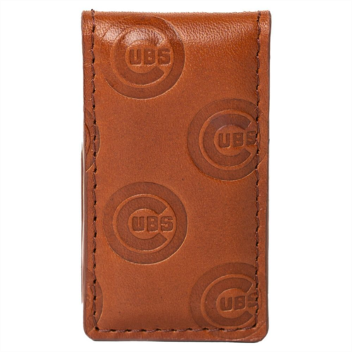 Lusso Brown Chicago Cubs Sammy Magnetic Money Clip