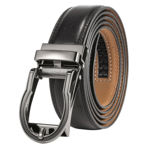 Mio Marino Mens Arch Leather Linxx Ratchet Belt
