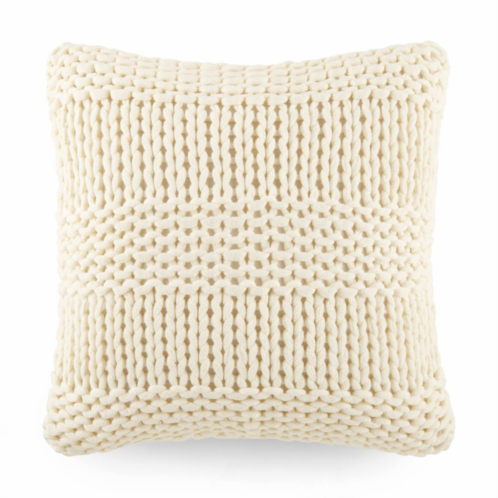Urban Lofts Cozy Chunky Knit Acrylic Decor Throw Pillow