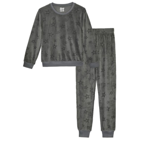 Sleep On It Boys 2-piece Velour Pajama Set - Toddler