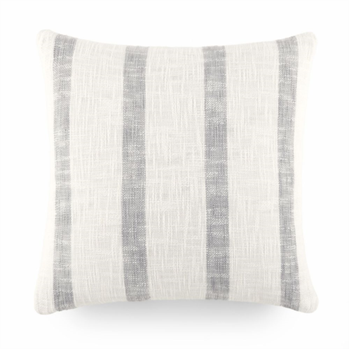 Urban Lofts Yarn-dyed Cotton Decor Throw Pillow In Awning Stripe