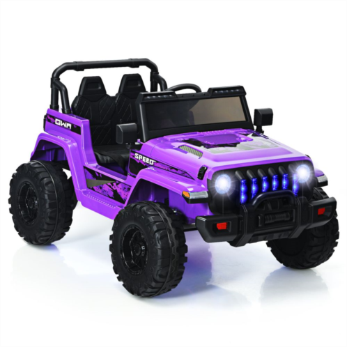 Slickblue 12V Kids Ride-on Jeep Car with 2.4 G Remote Control