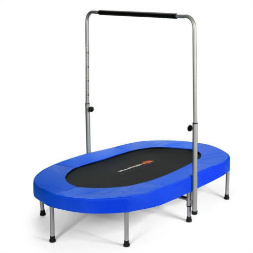 Slickblue 2-person Foldable Mini Kids Fitness Rebounder Trampoline