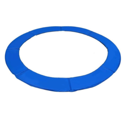Slickblue Blue Safety Round Spring Pad Replacement Cover For 12 Trampoline