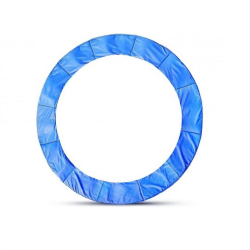 Slickblue Blue Safety Round Spring Pad Replacement Cover For 15 Feet Trampoline