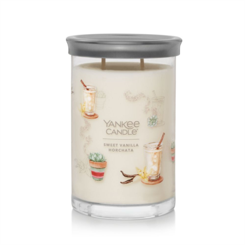 Yankee Candle Sweet Vanilla Horchata Signature Large Tumbler Candle