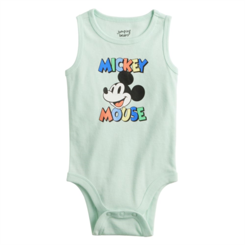 Disney/Jumping Beans Disneys Mickey Mouse Baby Boy Tank Bodysuit by Jumping Beans