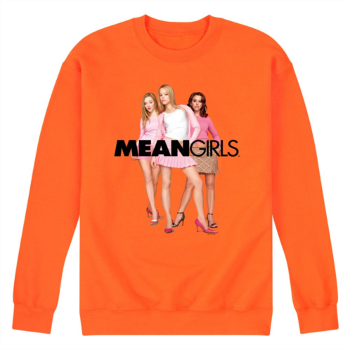 Licensed Character Mens Mean Girls Poster Fleece Sweatshirt