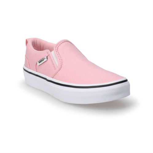 Vans Asher Girls Slip-On Shoes