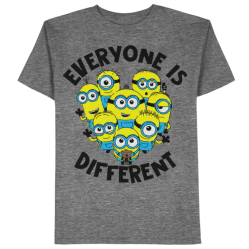 Boys 4-12 Jumping Beans Minions Everyone is Different Graphic Tee
