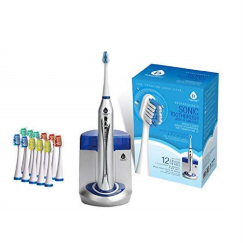 Pursonic Deluxe Plus Sonic Rechargeable Toothbrush With Built In Uv Sanitizer