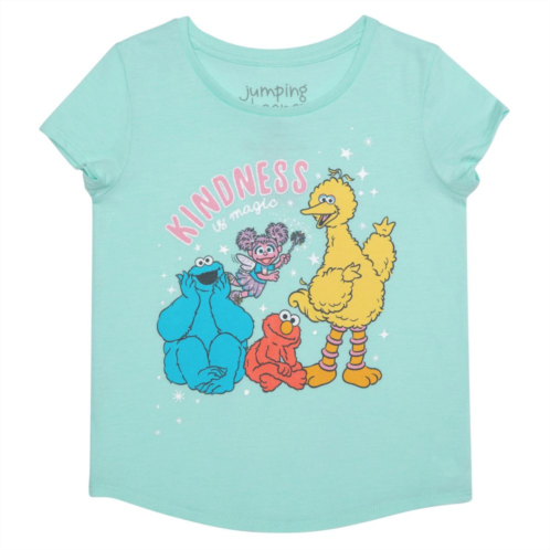 Baby & Toddler Girl Jumping Beans Sesame Street Kindness Is Magic Short Sleeve Tee