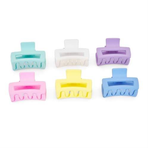 Unbranded 6-Pack Small Hair Claw Clip Set