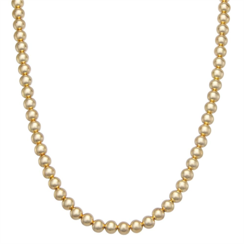 Sonoma Goods For Life Gold Tone Single Beaded Short Necklace