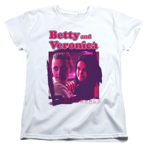 Licensed Character Riverdale Betty And Veronica Short Sleeve Womens T-shirt