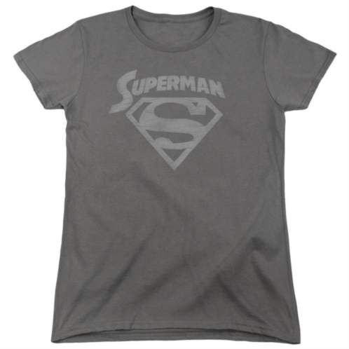 Licensed Character Superman Super Arch Short Sleeve Womens T-shirt