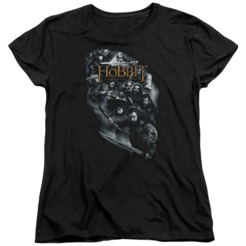 Licensed Character The Hobbit Cast Of Characters Short Sleeve Womens T-shirt
