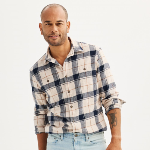 Mens Sonoma Goods For Life Flannel Button-Down Shirt