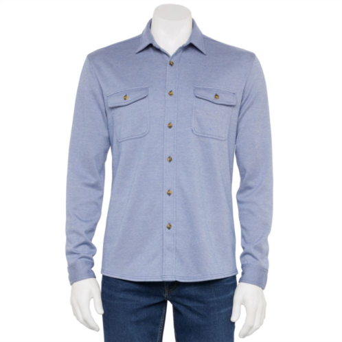 Mens Sonoma Goods For Life Soft Knit Button-Down Shirt