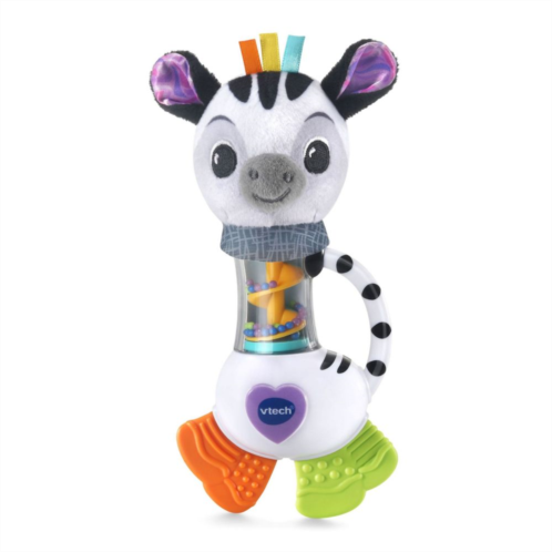 VTech Baby Rattling Rain Stick Zebra Interactive Sensory Toy