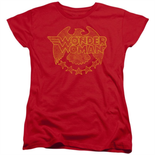 Licensed Character Dc Comics Wonder Woman Eagle Short Sleeve Womens T-shirt