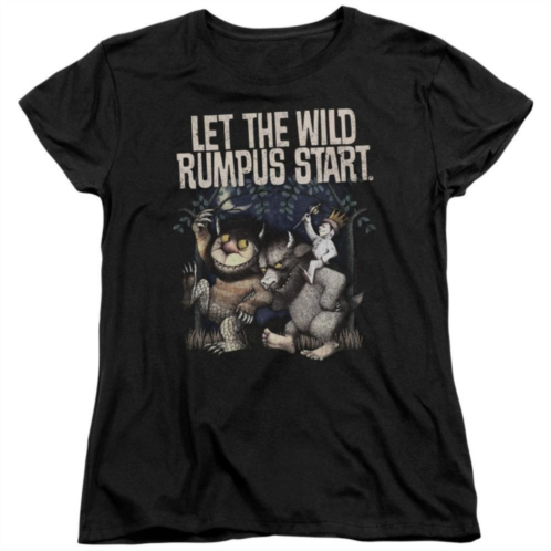Licensed Character Where The Wild Things Are Wild Rumpus Short Sleeve Womens T-shirt