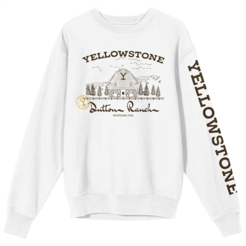 Juniors Bioworld Yellowstone Dutton Ranch Long Sleeve Graphic Tee