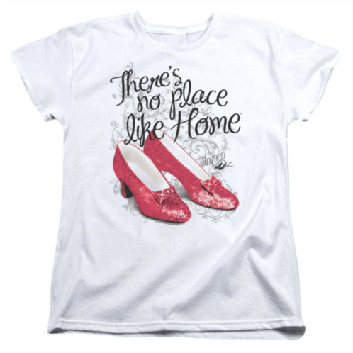 Licensed Character Wizard Of Oz Ruby Slippers Short Sleeve Womens T-shirt