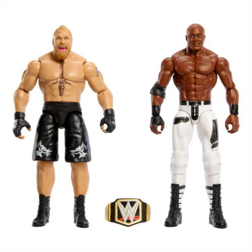 WWE Championship Showdown 2-Pack Brock Lesnar vs. Bobby Lashley Articulating Action Figure Set