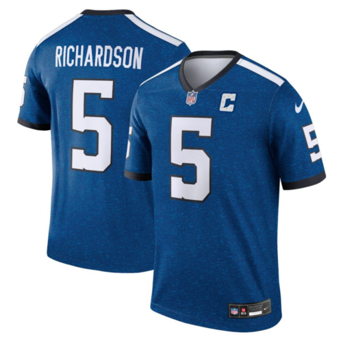 Nitro USA Mens Nike Anthony Richardson Royal Indianapolis Colts Alternate Legend Jersey