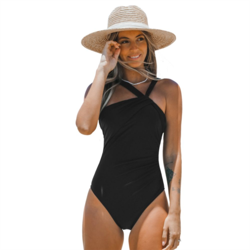 Womens CUPSHE Tummy Control One-Piece Swimsuit