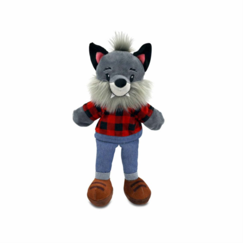 Plushible 14 Inch Sharewood Forest Friends Puppet - Walter The Wolf
