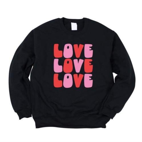 Simply Sage Market Love Stacked Bold Sweatshirt