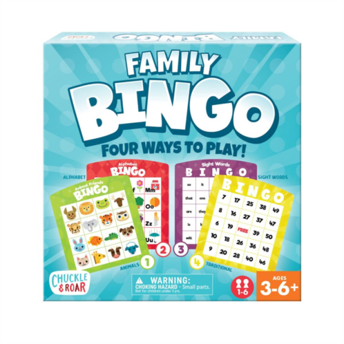 Chuckle & Roar Family Bingo Game