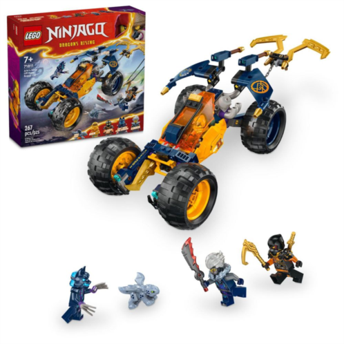 LEGO NINJAGO Arins Ninja Off-Road Buggy 71811 Building Kit (267 Pieces)