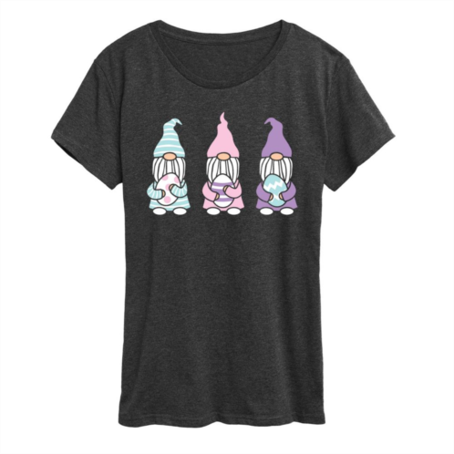 Unbranded Womens Easter Gnomes Graphic Tee